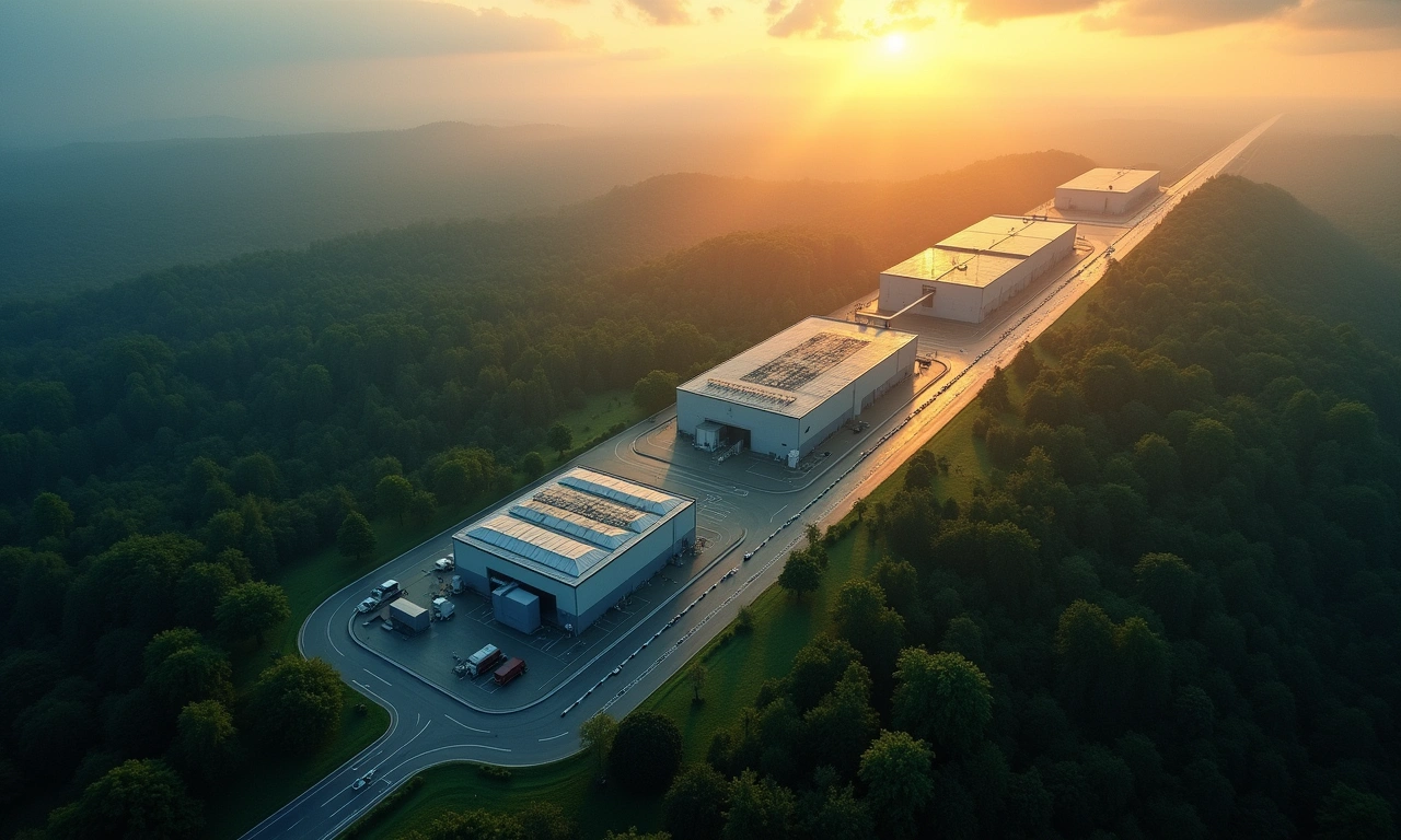 US manufacturing tier supplier facility showing domestic supply chain production