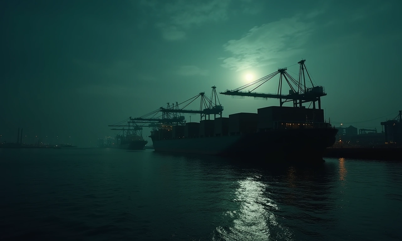 CFO reviewing tariff impact spreadsheet and reshoring decision framework